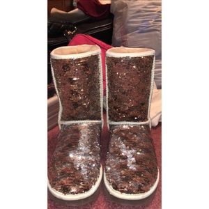 Sequin UGG Boots